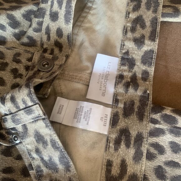 Jeans - Leopard look - Picture 4 of 4